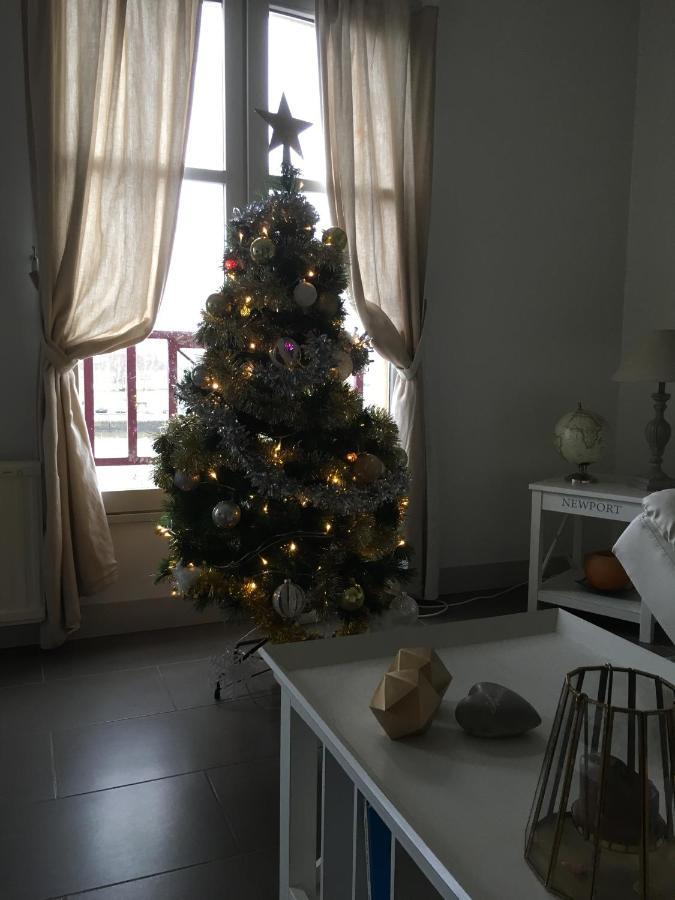 Appartement Romantique, Vue Panoramique Bassin De L'Est Honfleur Bagian luar foto